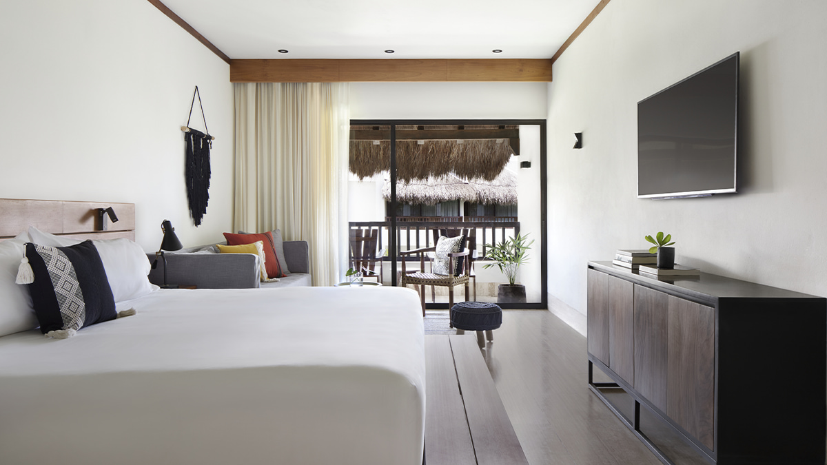 Hotel suites in Tulum with terrace