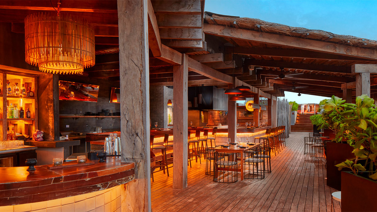Bhanu is an outdoor kitchen at Aluna Kimpton Tulum