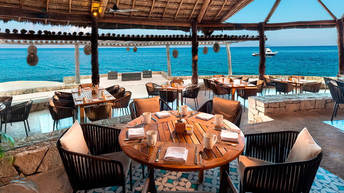 Restaurantes del hotel Presidente en Cozumel