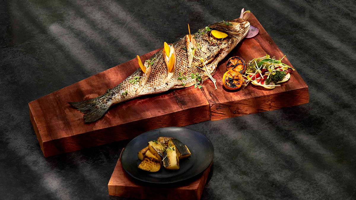 Outdoor kitchen in Tulum