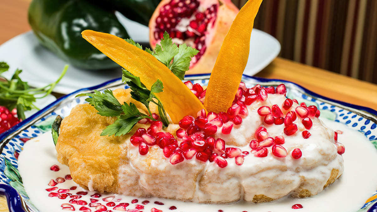 Restaurantes en Puebla con Chiles en Nogada