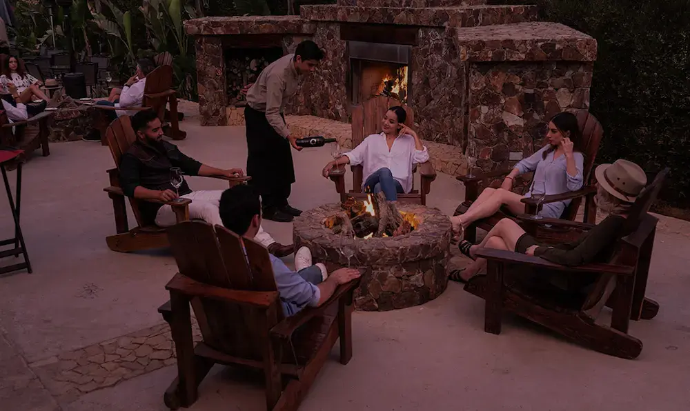 Hotel in Valle de Guadalupe for an incentive trip in a vineyard