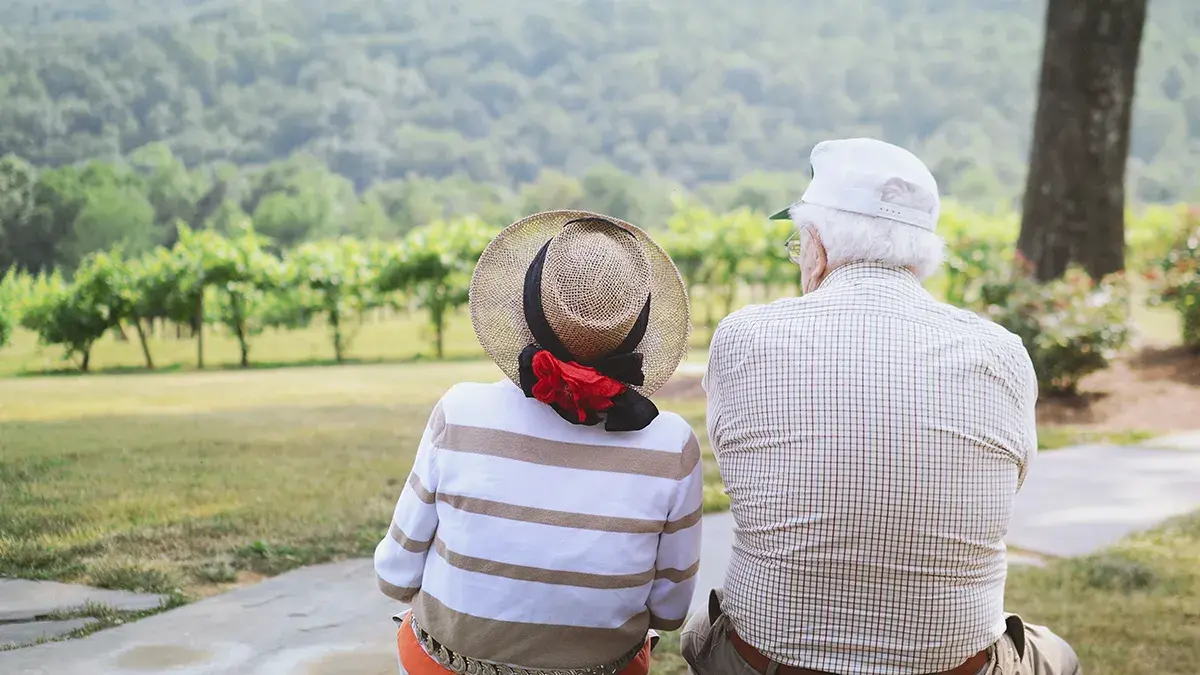 Casa de retiro con bienestar emocional
