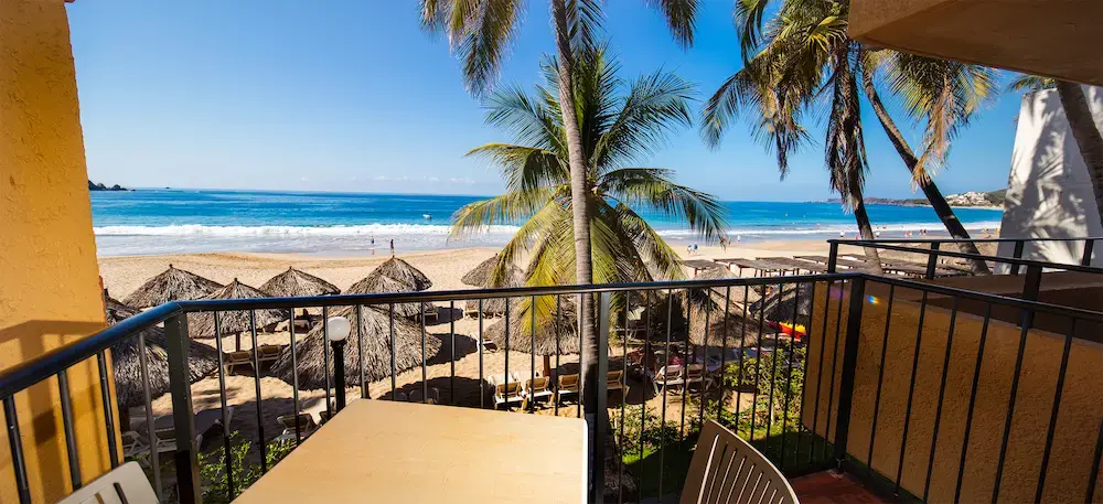Habitación con vista al mar de Ixtapa con todo incluido