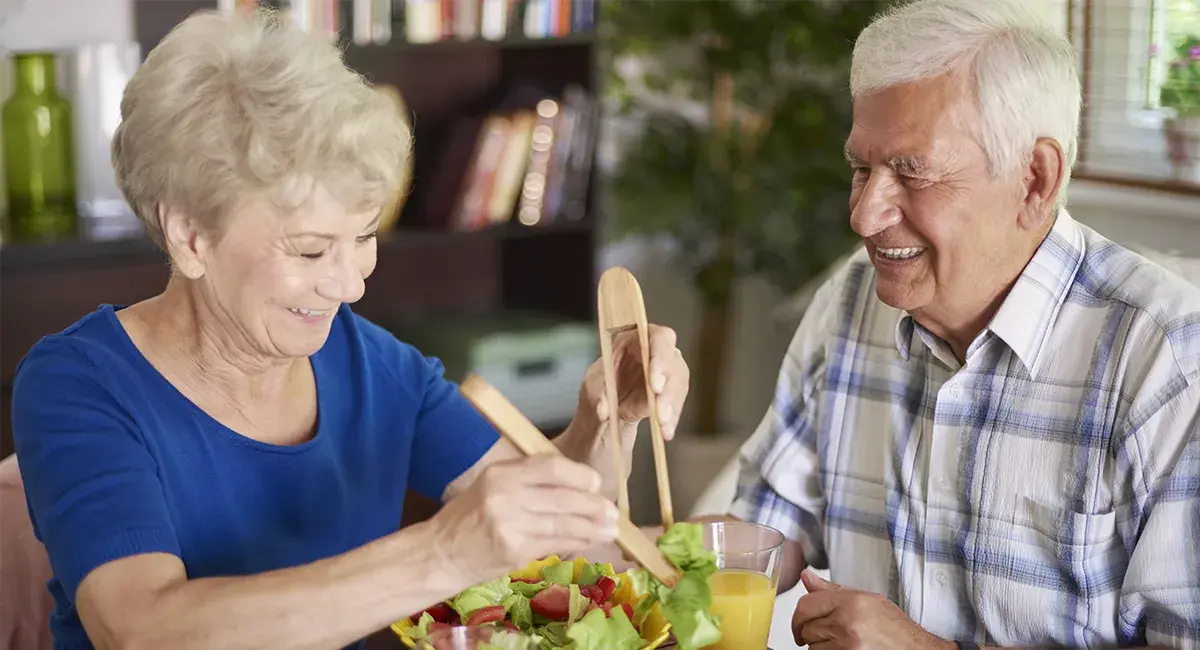Nutrición del adulto mayor para una buena salud