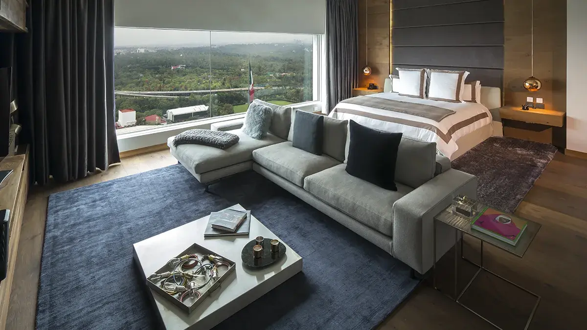 Hotels in Polanco, Mexico City, with different kind of suites