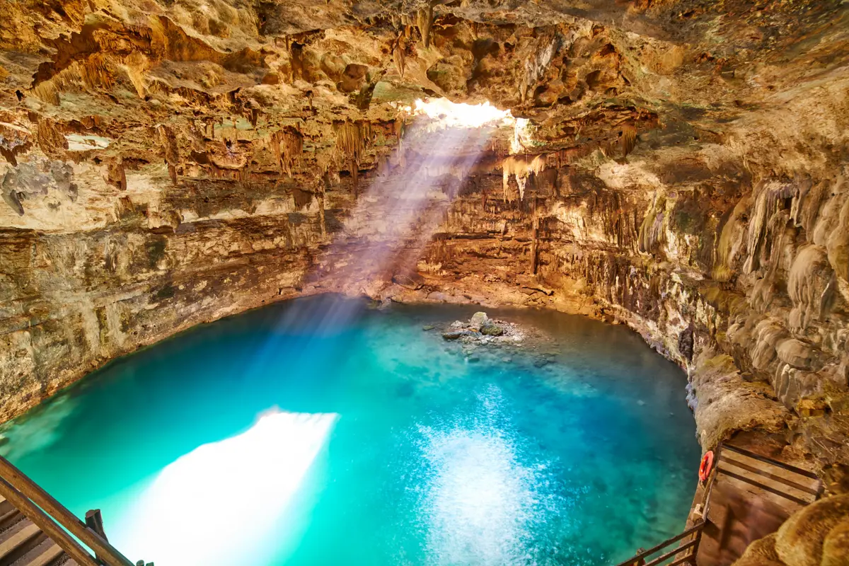Our hotel Merida, Courtyard Downtown, is close to natural wonders such as the cenotes