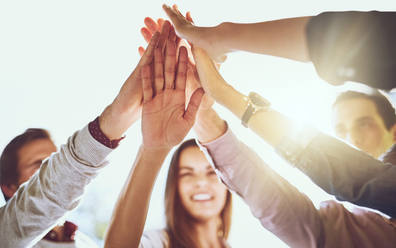 Team building activities inside a hotel in Valle de Guadalupe