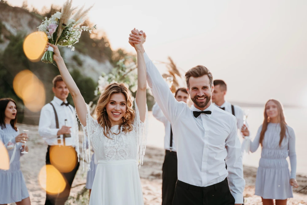 A beach wedding in Ixtapa with a Mexican and international menu