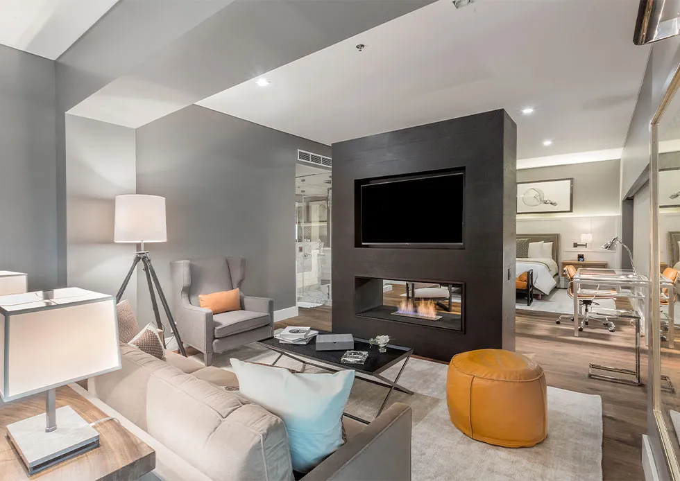 Luxury suites Polanco with first-class services and amenities