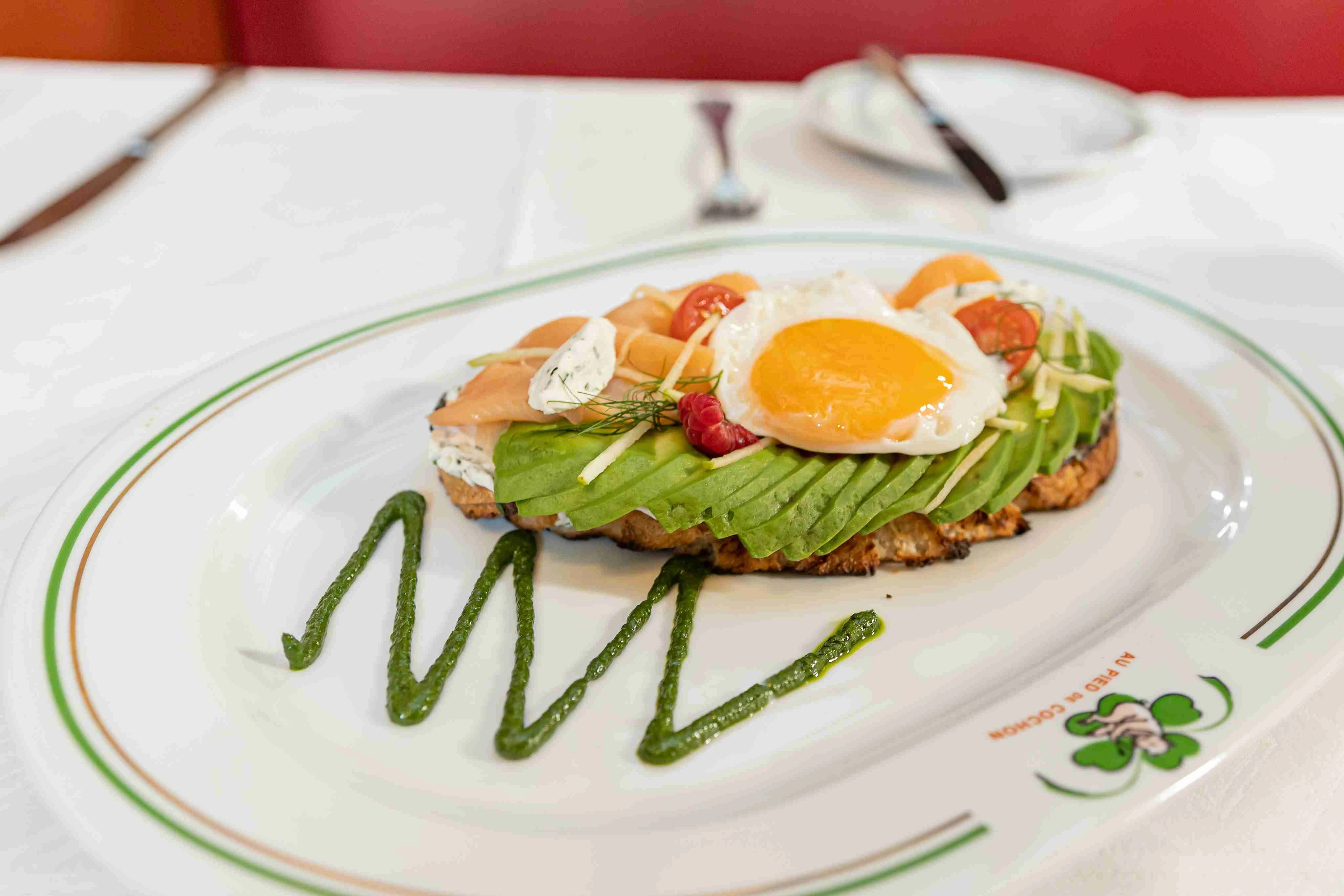 Places for breakfast in Mexico City with French classic dishes