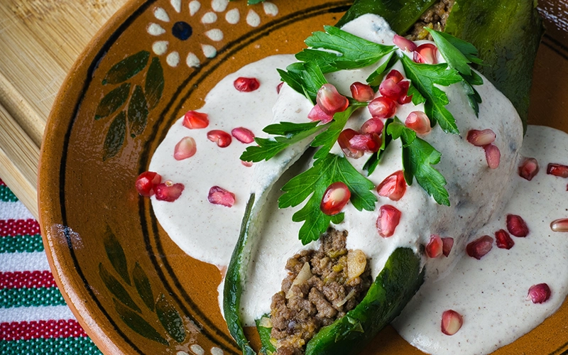 Luxury suites in Puebla close downtown for Chile en Nogada season