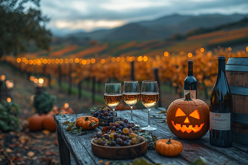 Valle de Guadalupe hotel with vineyards to stay during Halloween in October