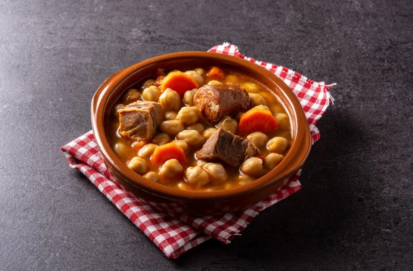 Dinner in Polanco, Mexico City, with Fabada Asturiana