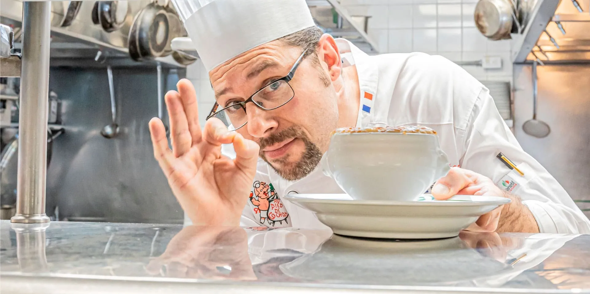 French restaurant with the most delicious onion soup