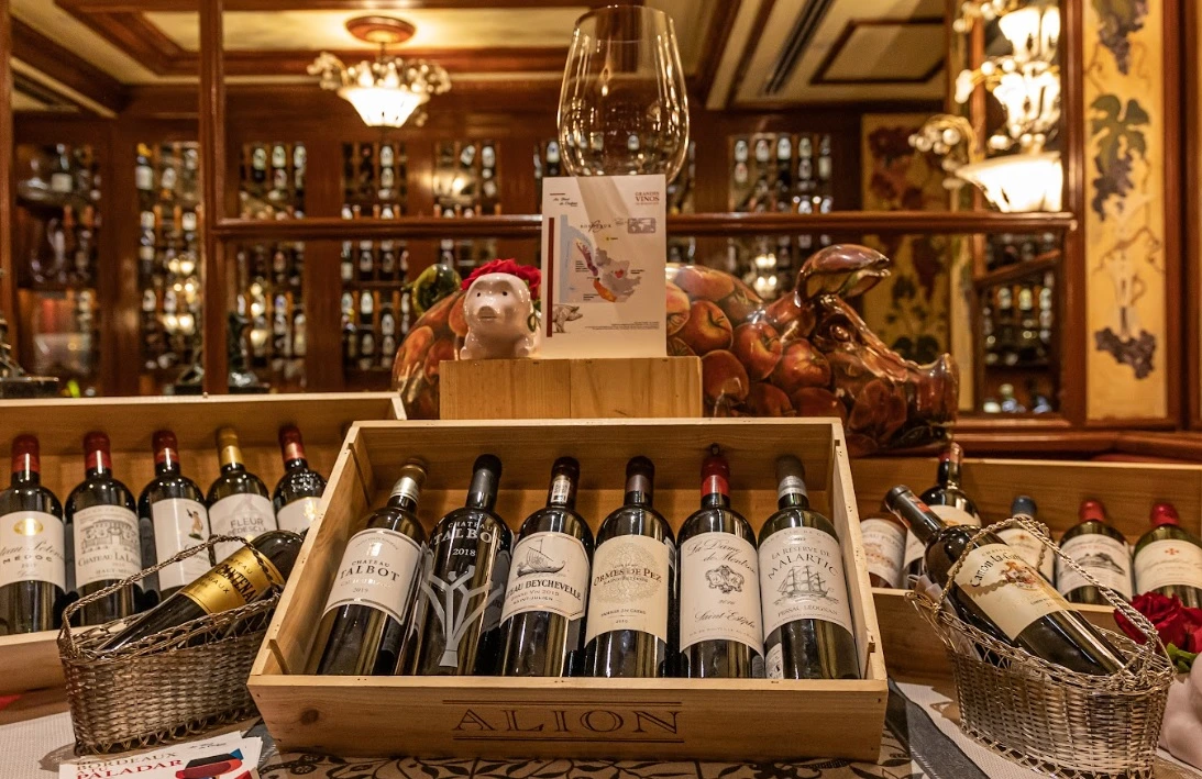 Vinos franceses de Bordeaux en cena maridaje en CDMX
