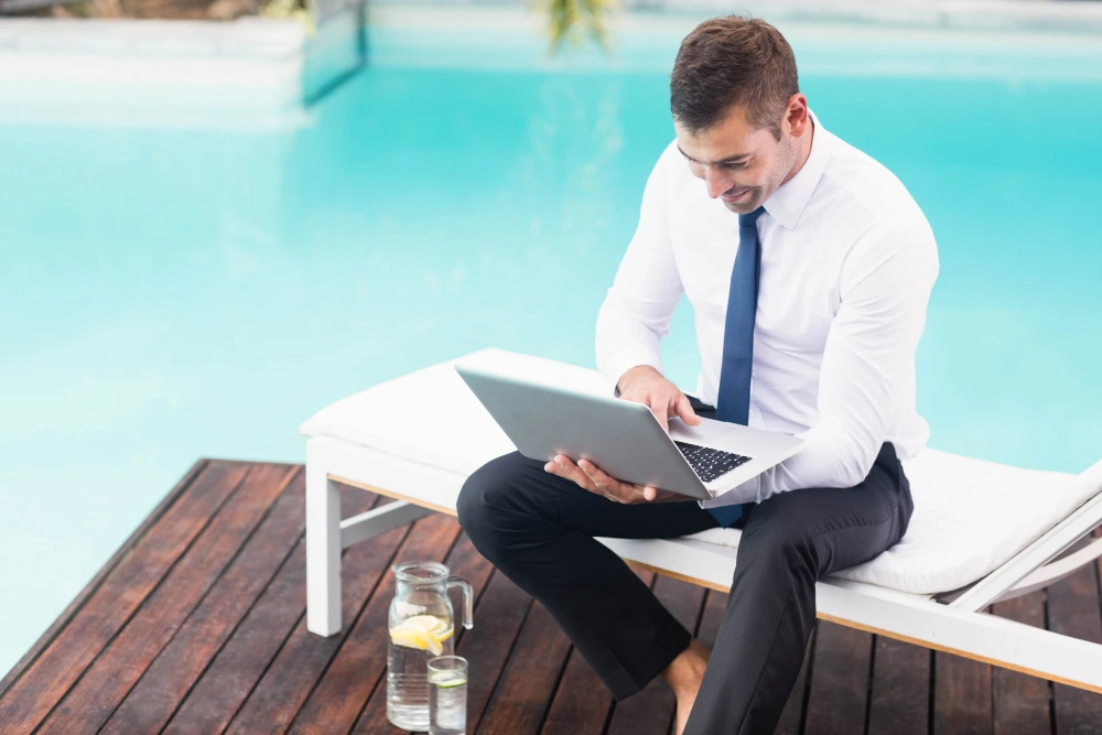 Merida accommodation with a pool and restaurant for a business trip