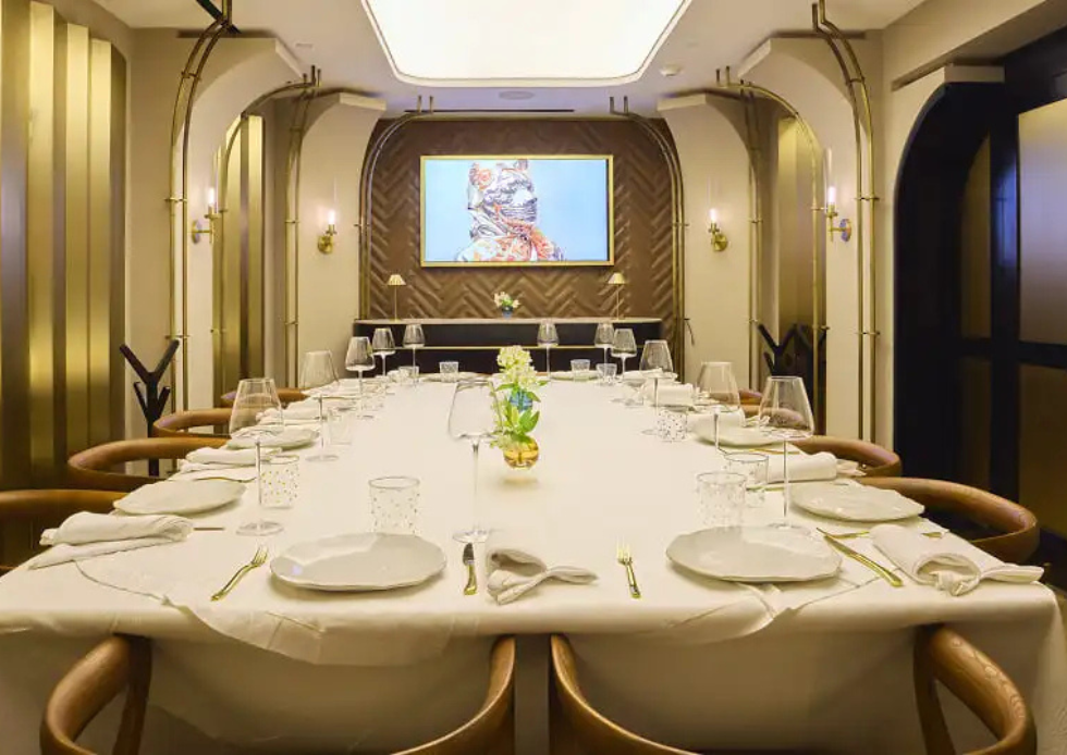 Salón privado en Polanco para reuniones y cenas de grupo en Amaral