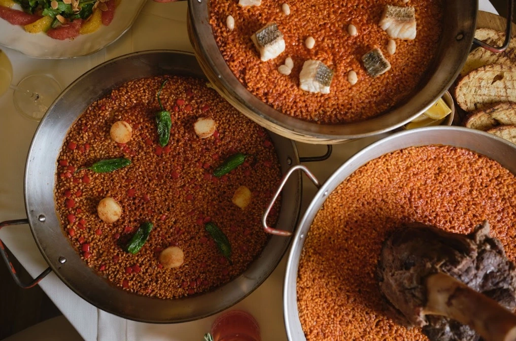 Restaurante español en Polanco con paella y platos tradicionales